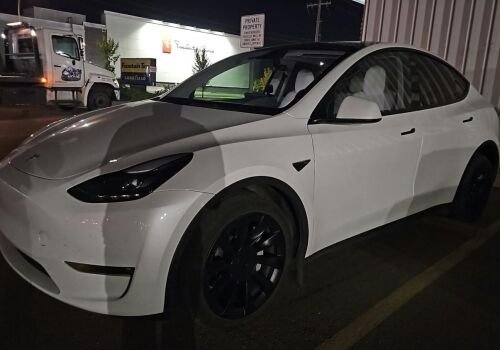 Towing Tesla In Calgary - Flatbed Tow Services